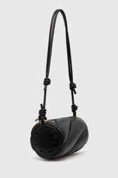 Usnjena torbica Black Leather Mella Bag rna barva, U01FPABA001LE04BK01