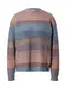 24COLOURS Pullover blau / goldgelb / dunkelorange / wei