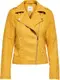 JACQUELINE de YONG Biker Jacke gelb