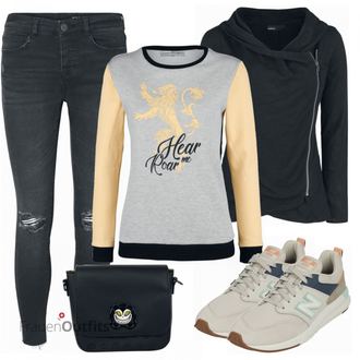Outfit mit Grau Game of Thrones "Outfit für die Freizeit"