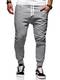 behype. Herren Lange Trainingshose Jogging-Hose Sport-Hose Basic 60-0341 Hellgrau M