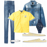 Beige Adidas Originals Sneaker Outfits image