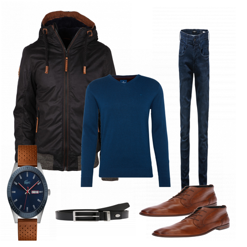 Rot Schuh About You kombinieren