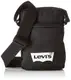 Levi''''s L Series Small Cross Body, Herren, Schwarz (Regular Black), 8x14x20 cm (W x H L)