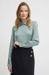 Srajca Lauren Ralph Lauren enska, zelena barva