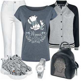 Outfit mit Blau Tasche Game of Thrones "Street Style Outfit"