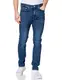 Tommy Hilfiger Herren Jeans Hose Core Slim Bleecker mit Stretch, Blau (Oregon Indigo), 32W/36L