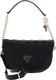 GUESS Schoudertas LA Femme Flap Shoulder Bag Black Zwart