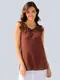 Spitzentop Alba Moda beige