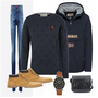 Kleidung Braun Jack & Jones Stiefel kombinieren image