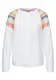 Street One Damen Bluse mit Stickerei in Weiß