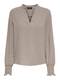 ONLY Bluse 'METTE' dunkelbeige