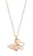 ESPRIT Kette Schmetterling rosegold