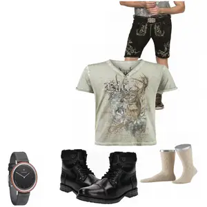Dirndl Blusen fuer  Herren