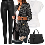 Slim Fit Jerseyblusen Outfits image