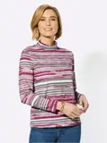 Stripes Rollkragenshirt für Damen image