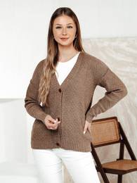 Sweter damski CHICLINE beowy