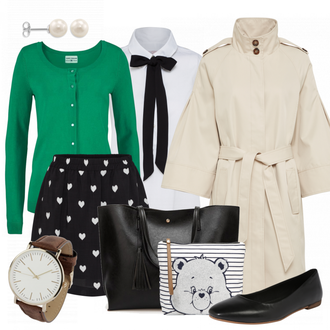 Outfit mit Blau Plateauschuh Vagabond Shoemakers "100cute"