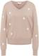 IZIA Pullover camel / wei