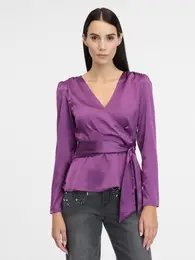 Purple women's blouse - Women's