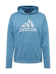 ADIDAS PERFORMANCE Sportsweatshirt rauchblau / weiß