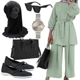 Sommer Outfits mit Hijab image