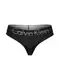 Calvin Klein Underwear String grau / schwarz