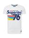 Superdry T-Shirt ''''76 Surf'''' mischfarben / weiß