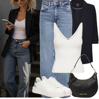 Basic Outfit sa Crna Nekategorizirano Only "Proljetni Outfit"
