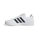 adidas Herren Grand Court Sneakers, Ftwr White/Core Black/Ftwr White, 42 2/3 EU