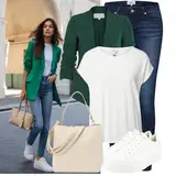 Grüne Klassische Blazer Outfits image
