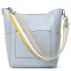 CLUCI Handtasche Damen Schultertasche Umhängetasche Groß Shopper Damen PU Leder Designer Tasche Beuteltasche mit 2 Trageriemen Blau