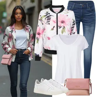 Kombinacije za zabavu Bad Taste sa Bijela/Krem Tenisica s platformom/Kožna tenisica/Tanka tenisica/Teddy tenisica/Niska Tenisica Only "Proljetna odjeća"Look: Blokiranje boja, Unisex, moderne, Ležerno, Sportski, Bad Taste, Skater, Transparentan