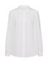 Weiß Kariert Button Down Hemdblusen für Damen image