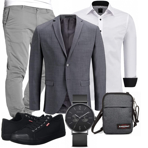 Weiß Accessoire J'S FASHION kombinieren