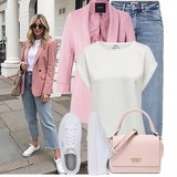 Outfiti s širokim "mom" trapericama image