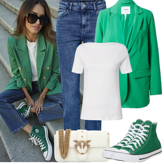 Winter Outfit mit Blau/Hellblau Straight Leg Jean/Dad Jeans/Girlfriend Jeans/High Waist Jeans/Jeans mit Schlitz/Mom Jean/Regular-Fit Jeans/Lederjacke/Slim Fit Jeans/Schlupfjeans/Cuir Chaussures/Tapered-Jeans/男士皮夹克/Winterjacke Pieces "Frühling outfit"