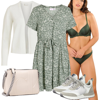 Outfit met wit Sneaker Tamaris "Zomerkleding"