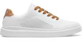 Sneakers mit Lochmuster und Strick image