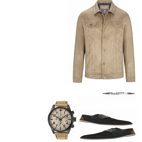 Beige Uhr Citizen kombinieren