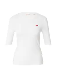 LEVI'S Tričko 'Luca' červená / bílá