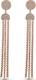 Guido Maria Kretschmer Jewellery Ohrhänger transparent / rosegold
