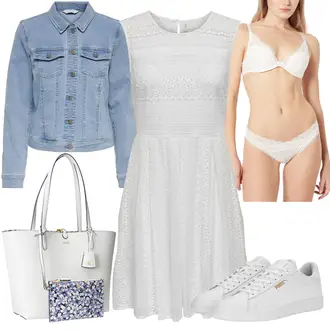 Festlische outfits mit Weiß/Creme Unterhose Slip/Angora Unterwäsche/Brazilian-slip/Klassischer Slip/Ouvert Slip/Miederhose/Unterteil/Transparenter Slip/Taillenslip PASSIONATA "Cooler Look für den Frühling"