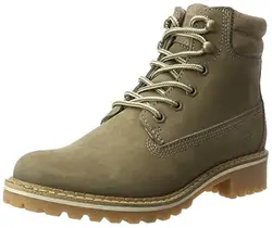 Tamaris Damen 25242 Stiefel, Braun (Taupe Nubuc), 38 EU