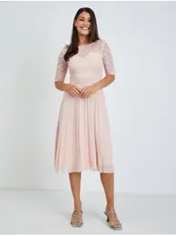 Light pink women's dress - Ladies