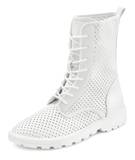 Weiße Schnürstiefeletten image