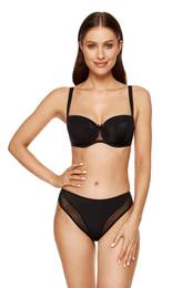 Zara smooth padded bra black