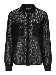 PIECES Bluse ''''BELLA'''' schwarz