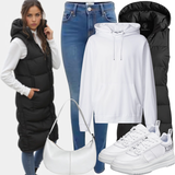 Weiß Sneaker kombinieren image