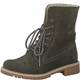 Tamaris Damen Stiefel, Frauen Schnürstiefel,Primaloft,warm gefüttert,Winterstiefel,Winterschuhe,uebergangsstiefel,Olive,38 EU / 5 UK
